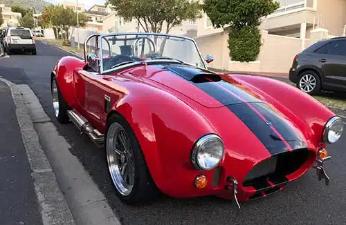 cape corporate tours ac cobra self drive rentals red ac cobra