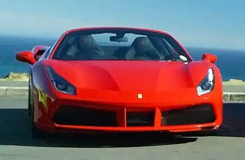 Chauffeur Trips Ferrari 488 Pista