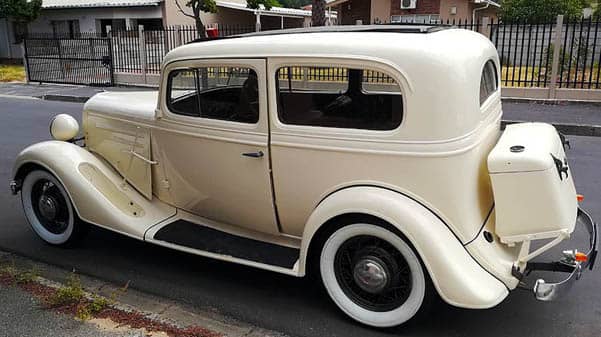 Vintage 1934 Chev Standard Christiaan
